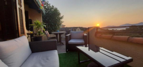 Porticcio Appartement 6 personnes terrasse avec vue imprenable Golfe d'Ajaccio et plage 800m